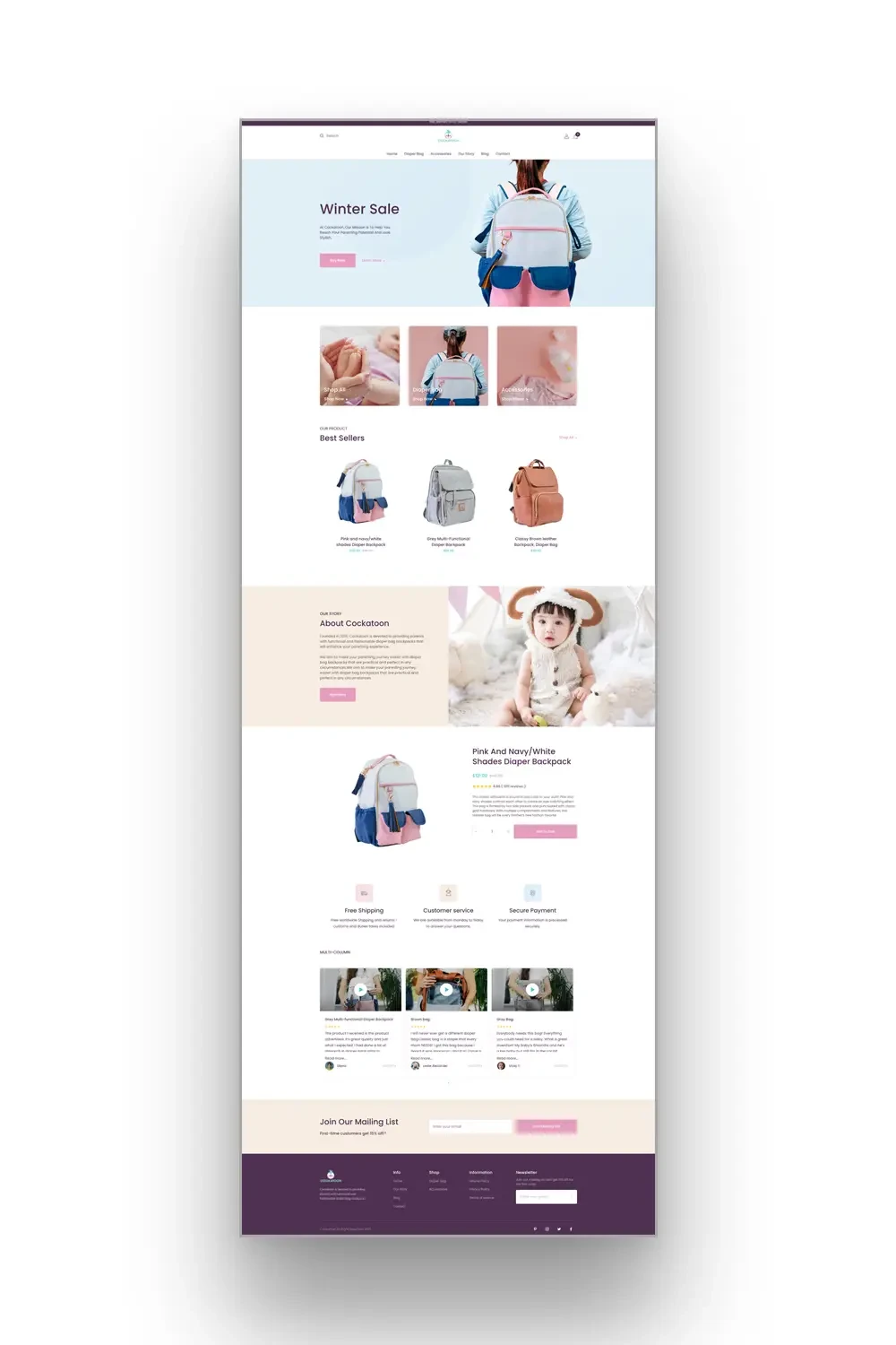 Cockatoon Build in Shopify platform